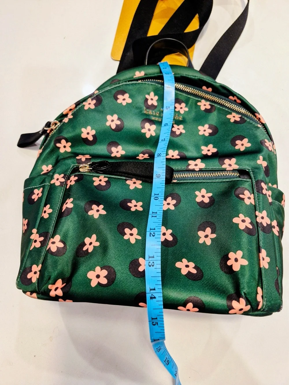 kate spade Green Floral Backpack